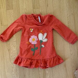 Mayoral Red Floral Kids Sweater